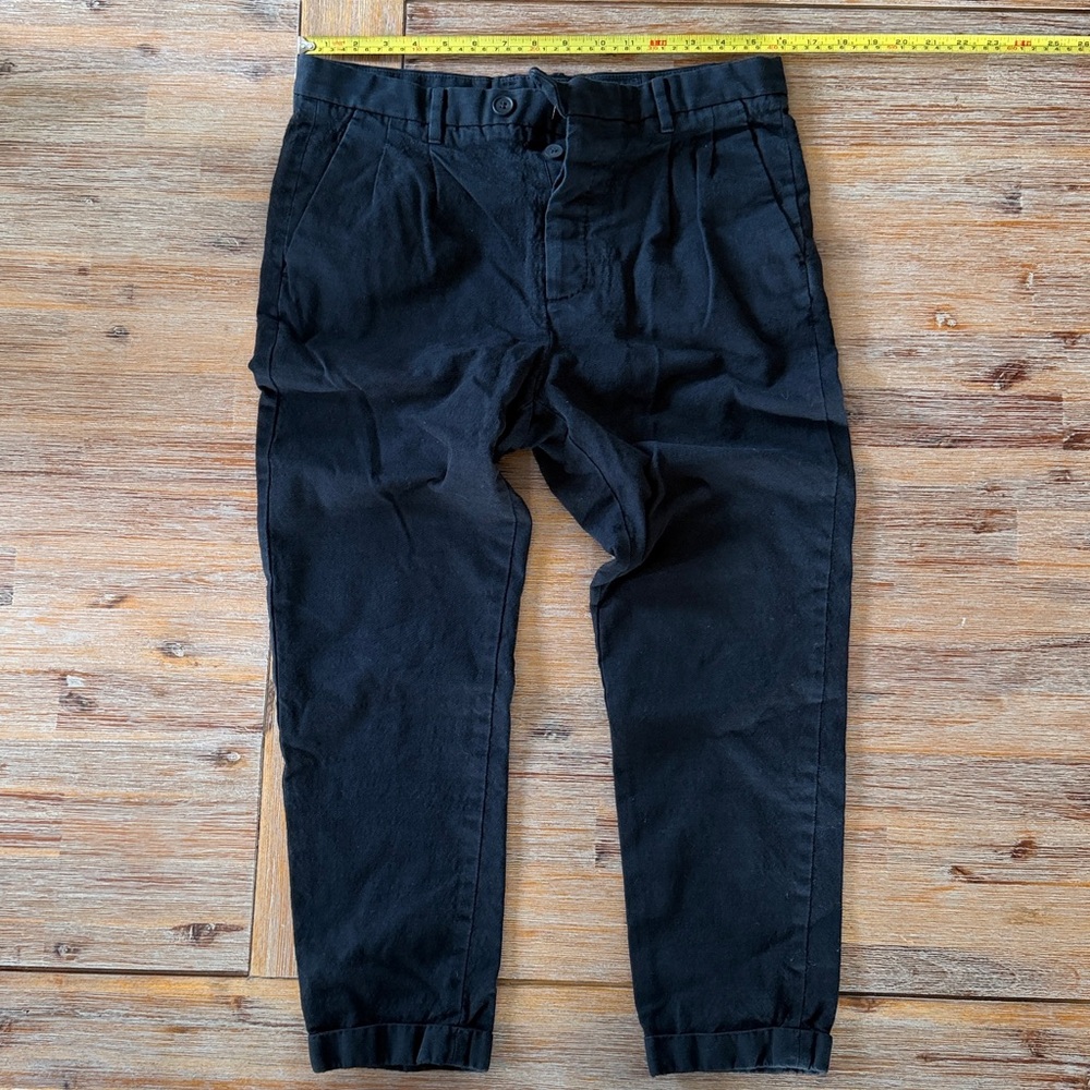 All Saints Black Tallis Trouser